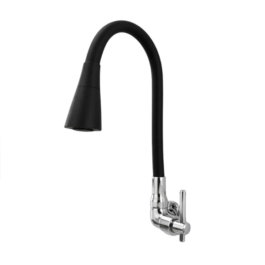 Torneira Parede Para Cozinha Flexível Jato Gs