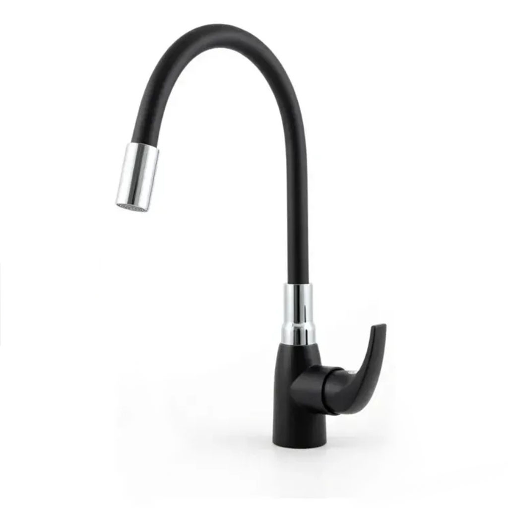 Torneira Para Cozinha Gourmet Monocomando Flexível Quente E Frio Arejador Economia Água Antirrespingo Design